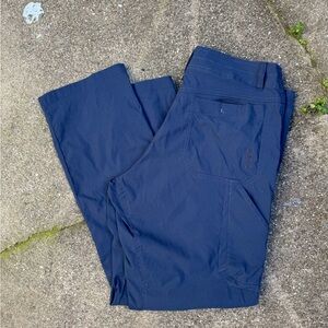 KÜHL Outdoor Hiking Pants Mens 35x32 Navy Performance Trail Pants